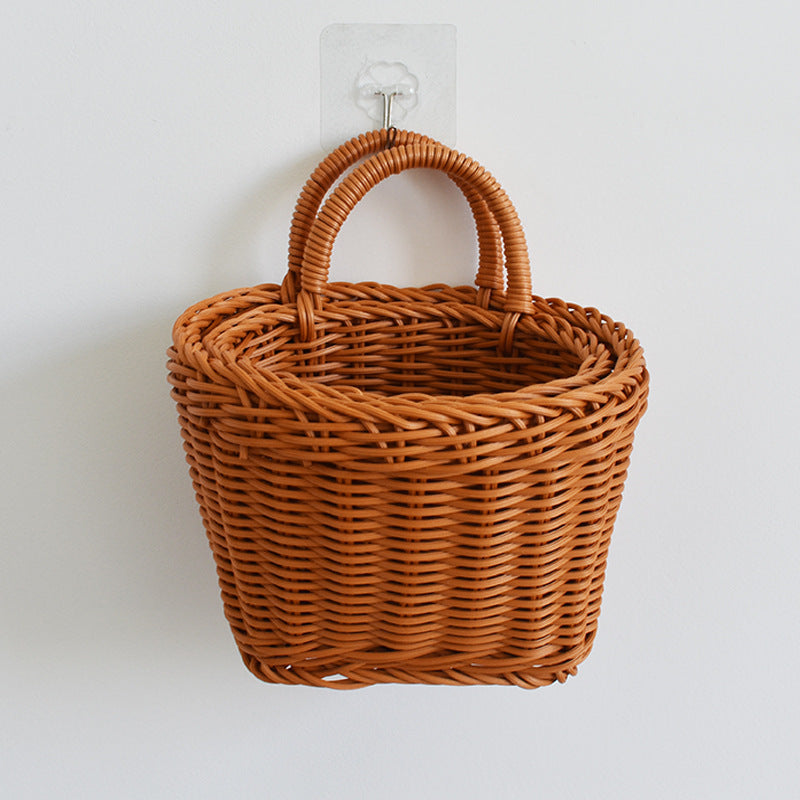 Decorative Wall Hanging Woven Storage Basket