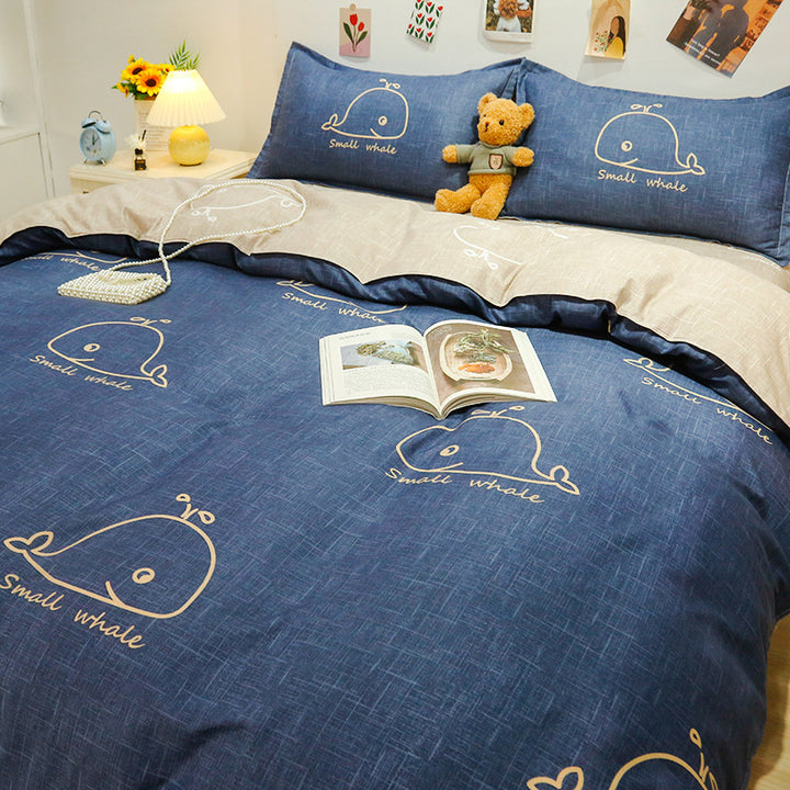Fun Cartoon-Themed Duvet Cover Set