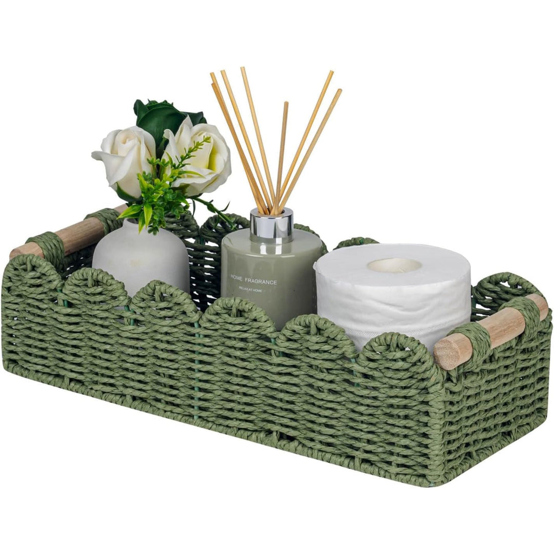 Woven Storage Caddy Basket