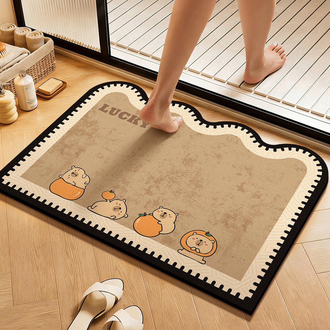 WoCute Cartoon Bath Mat
