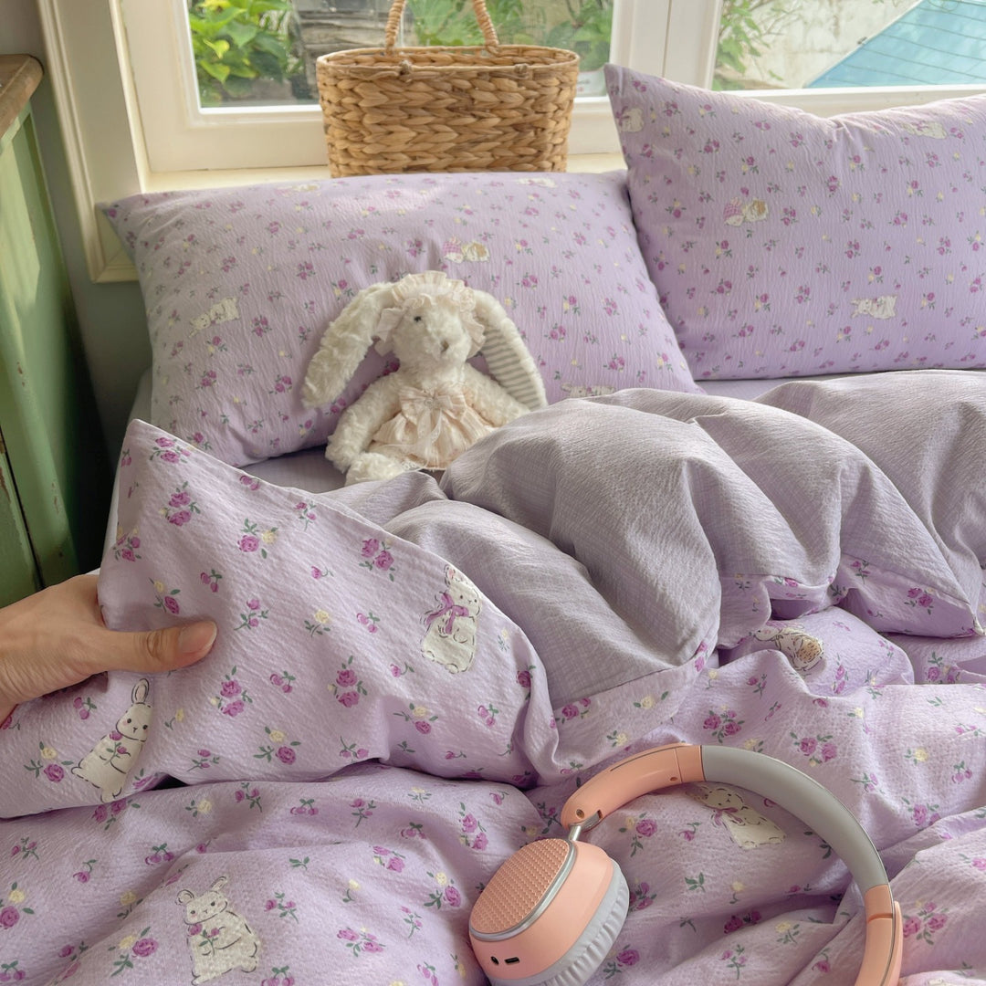 Playful Cartoon-Themed Bedding Set
