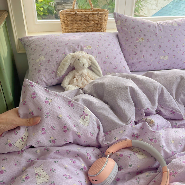 Playful Cartoon-Themed Bedding Set