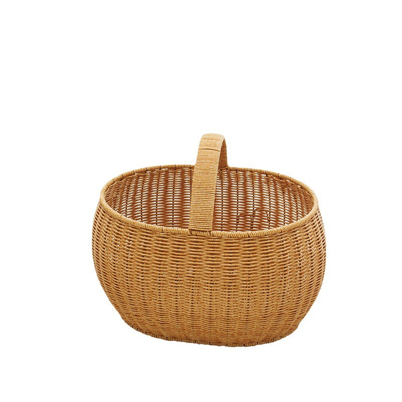Handcrafted Woven Storage Basket