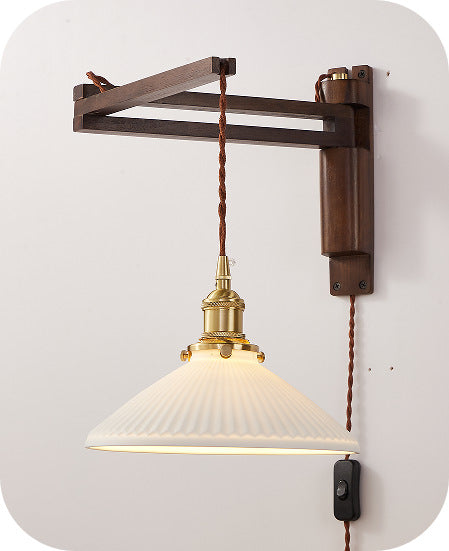 Adjustable Wall-Mounted Pendant Light