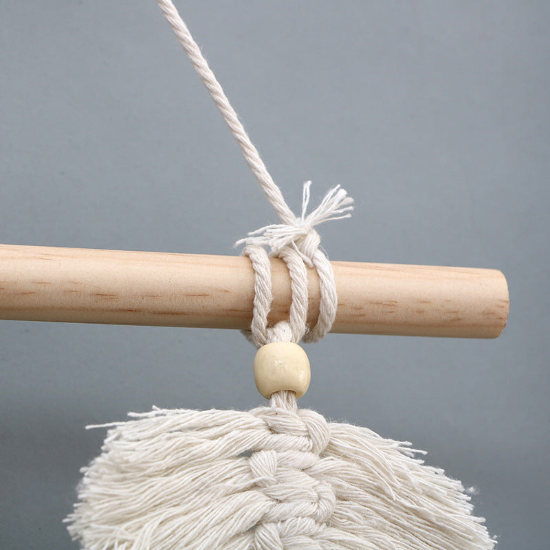 Artistic Macrame Leaf Wall Hanging