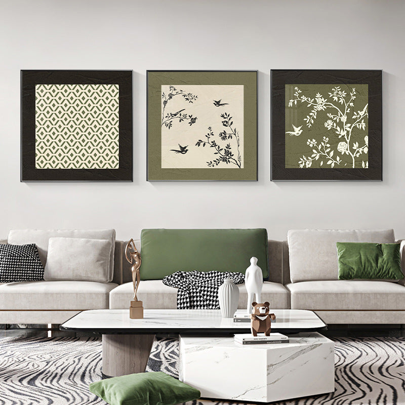 Floral Decorative Framed Wall Art
