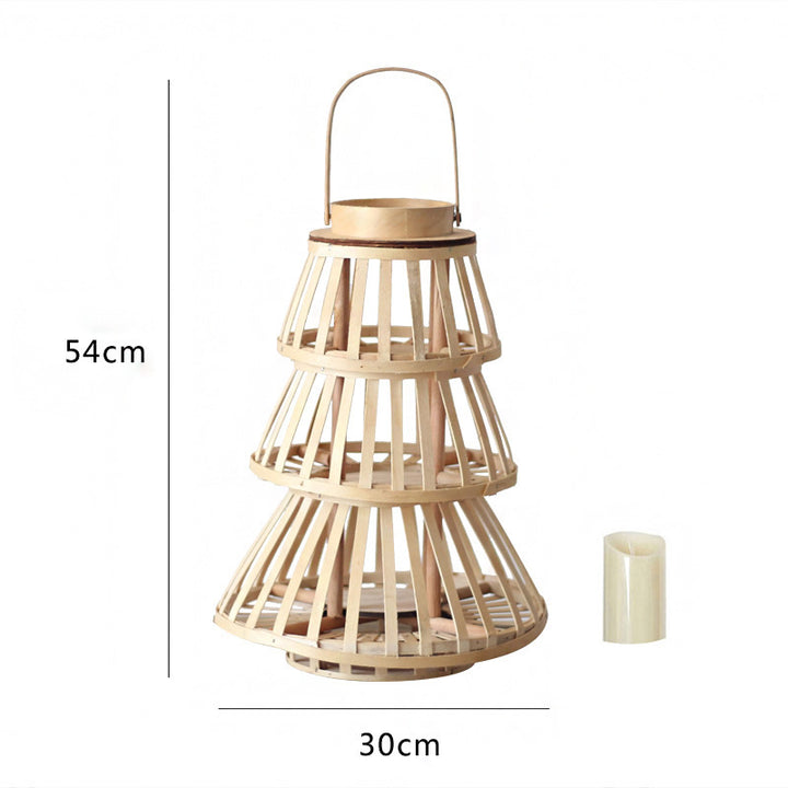 Decorative Multi-Tiered Basket Stand