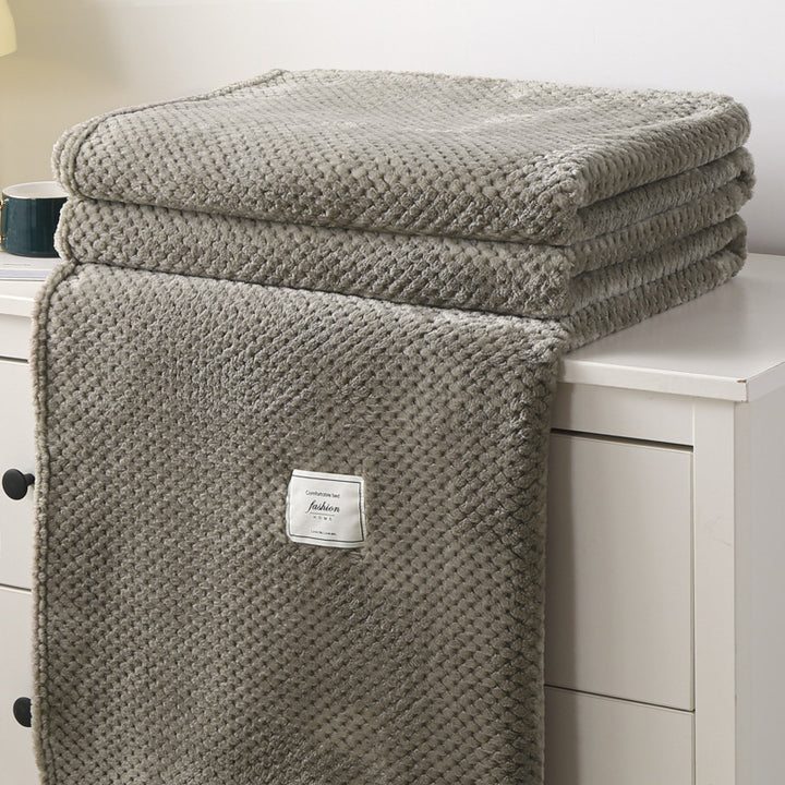 Decorative Ultra-Plush Textured Throw Blanket Avarnia
