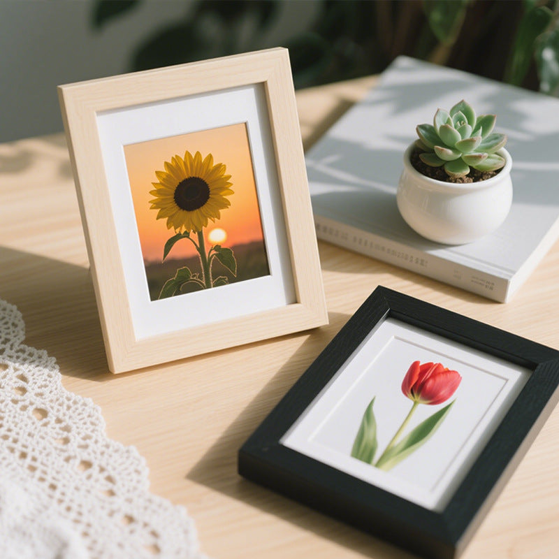 Sunflower Botanical Art Frame