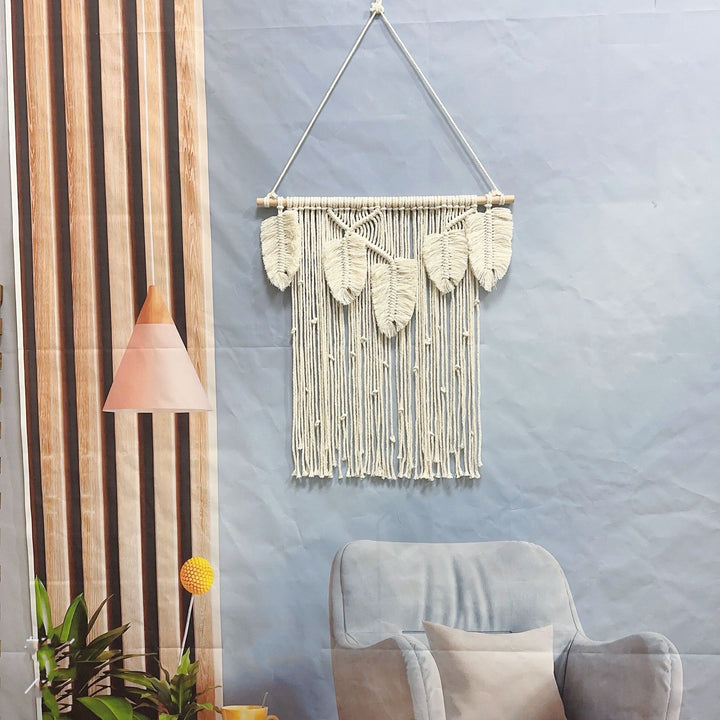 Macrame Leaf Wall Hanging