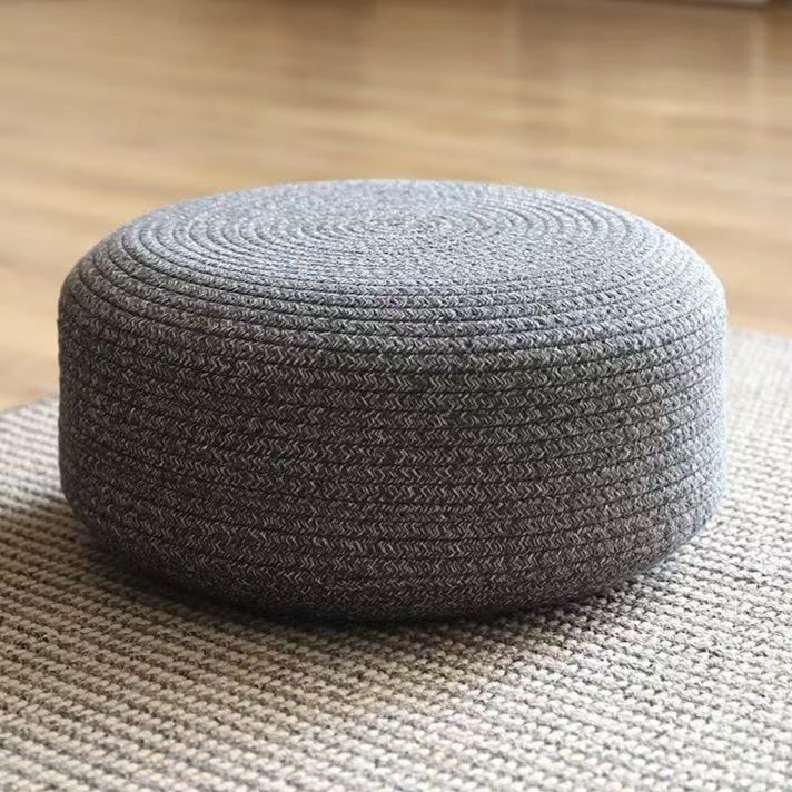 Handcrafted seat pouf