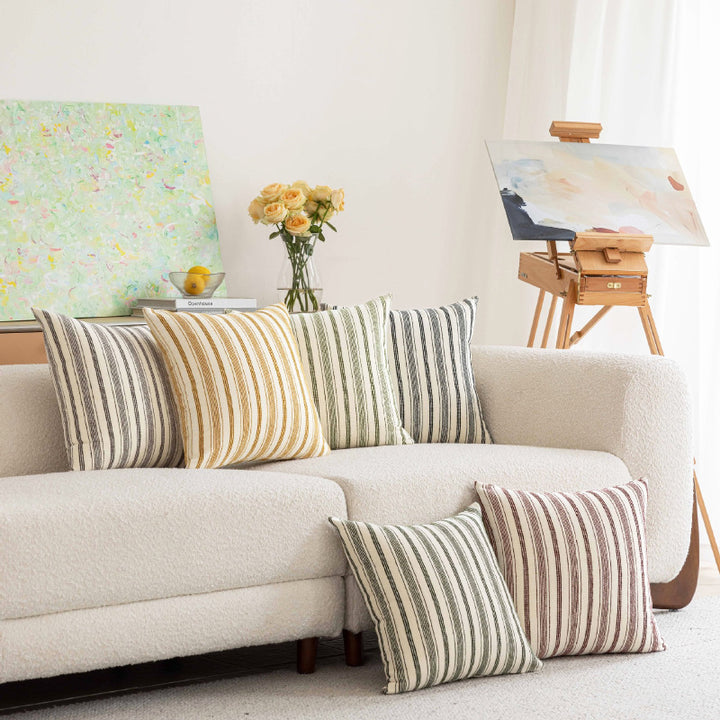 Striped Decorative Cushion