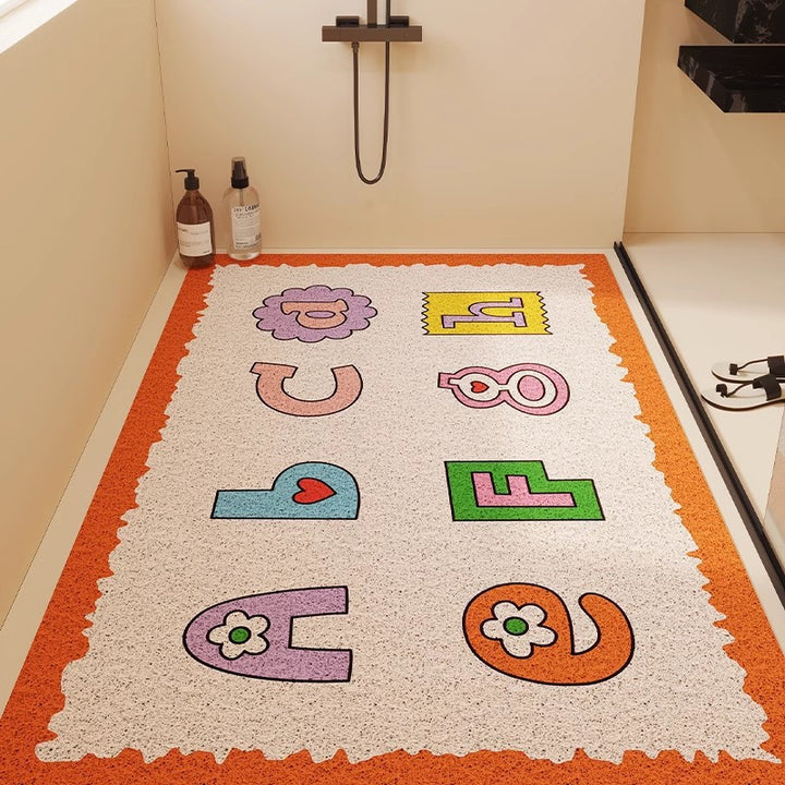 Playful Animal Themed Memory Foam Mat