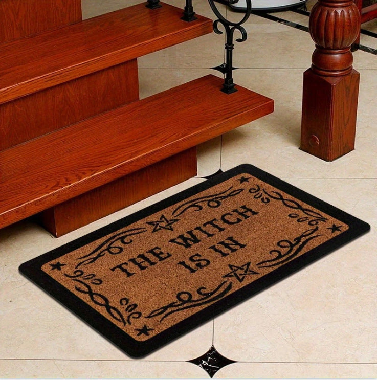 Whimsical Cartoon Entrance Mat