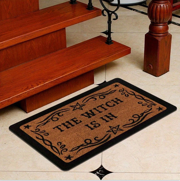 Whimsical Cartoon Entrance Mat
