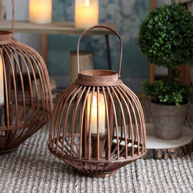 Decorative Rattan Lantern