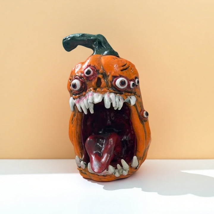 Creepy Pumpkin Figure