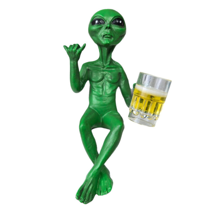 Alien Figurine Phone Holder