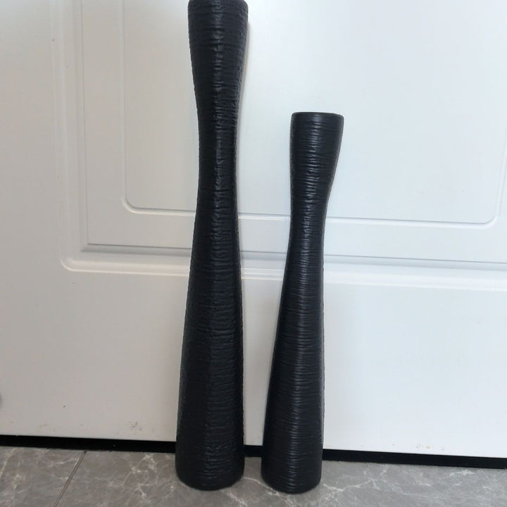 Textured Tall Decorative Vase