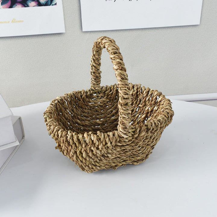 Handwoven Decorative Flower Basket
