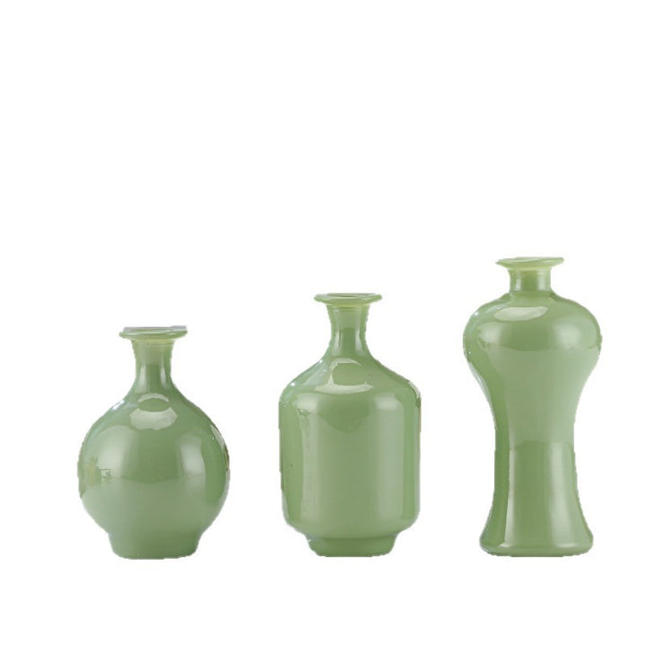 Decorative Round Glass Vase