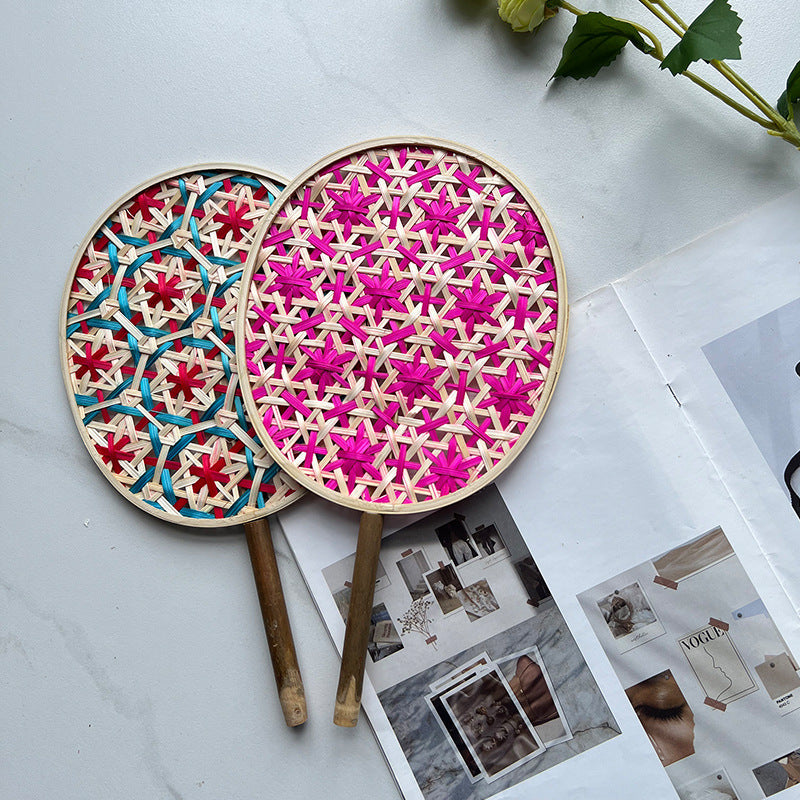 Handcrafted decorative fan