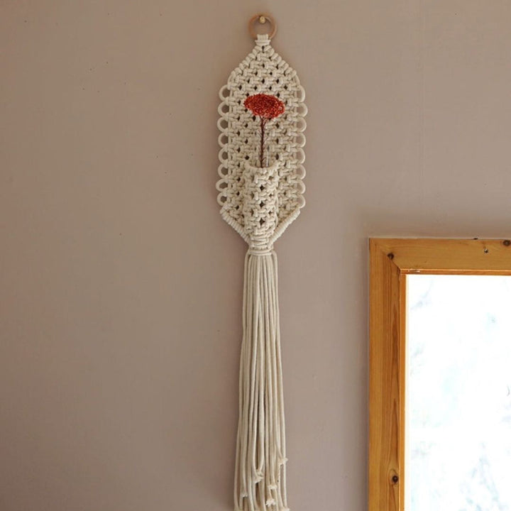 Decorative Macramé Wall Hanging Organizer