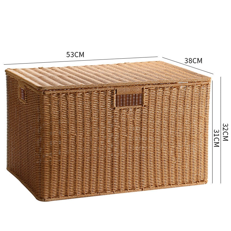 Handwoven Decorative Storage Chest