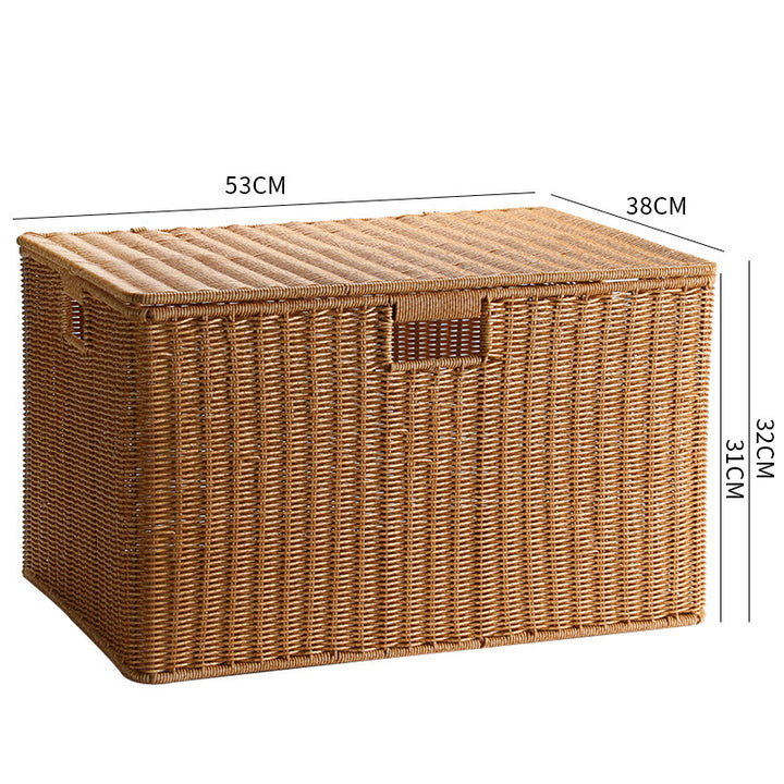 Handwoven Decorative Storage Chest