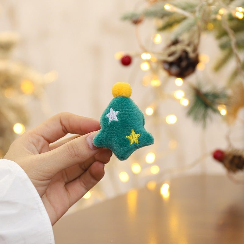 Festive Embroidered Star Ornament