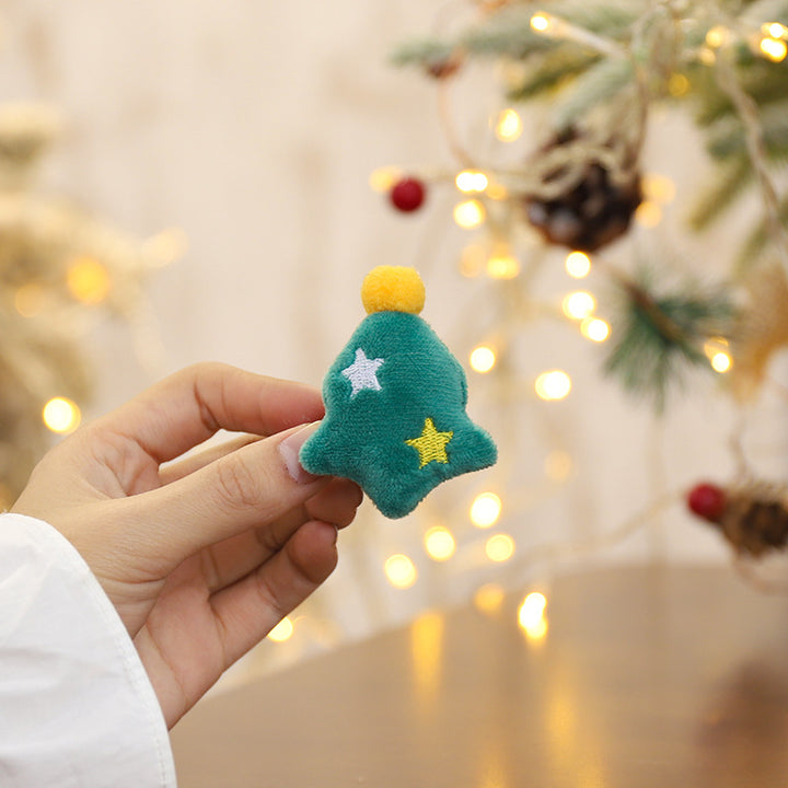 Festive Embroidered Star Ornament