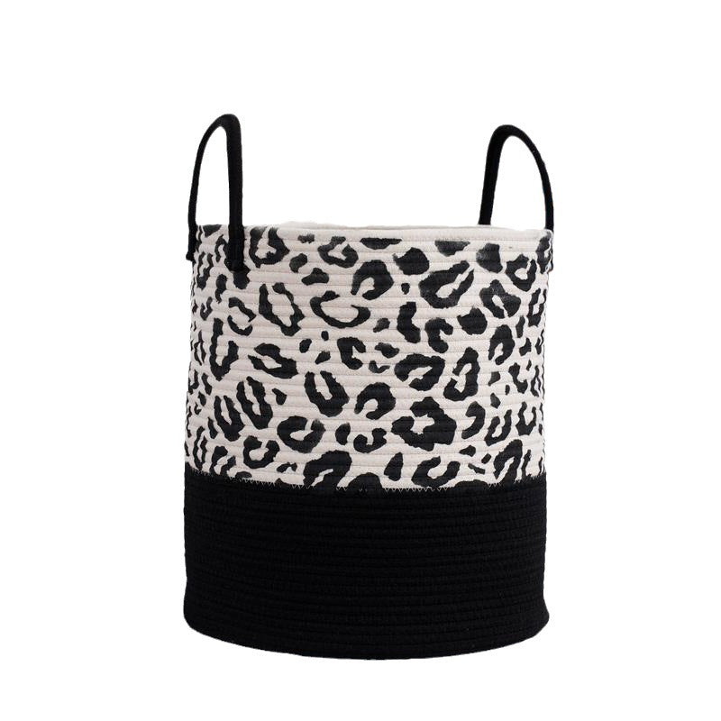 Decorative storage basket