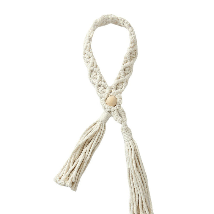Macrame Curtain Tieback