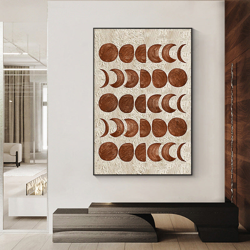 Bohemian Lunar Phase Wall Art
