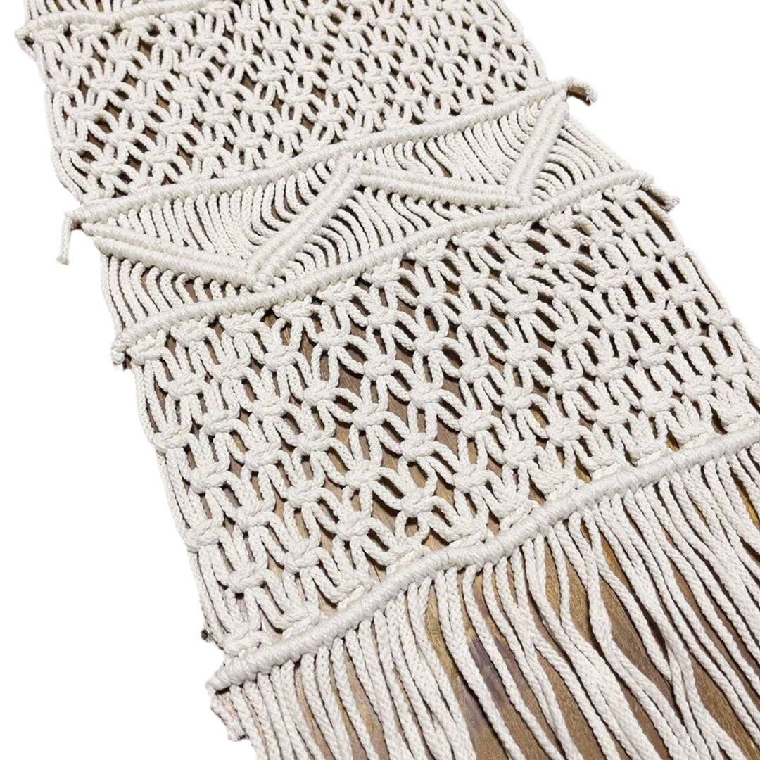 Macrame Table Runner