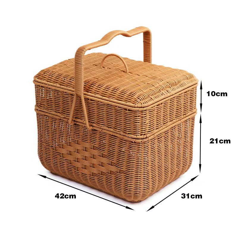 Round Woven Storage Basket
