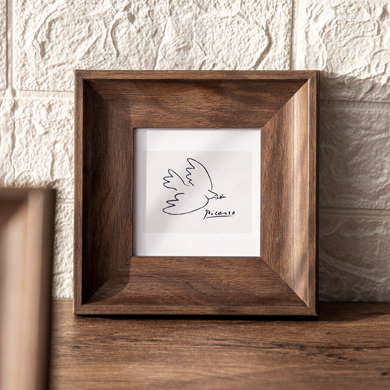 Elegant Artisan Wood Display Frame