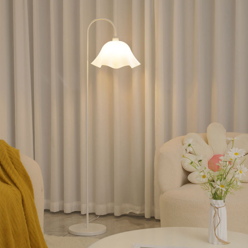 Modern stylish arc floor lamp