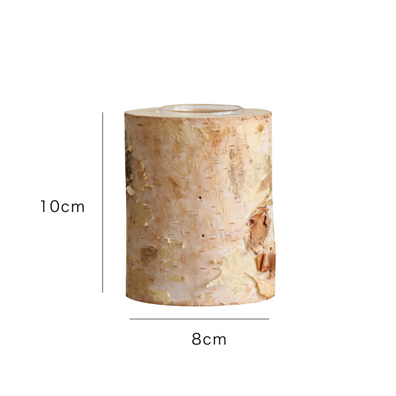 Decorative Tree Trunk Urn