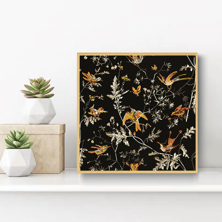 Decorative Framed Nature-Inspired Wall Art