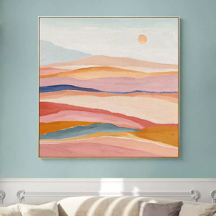 Abstract Landscape Framed Wall Art