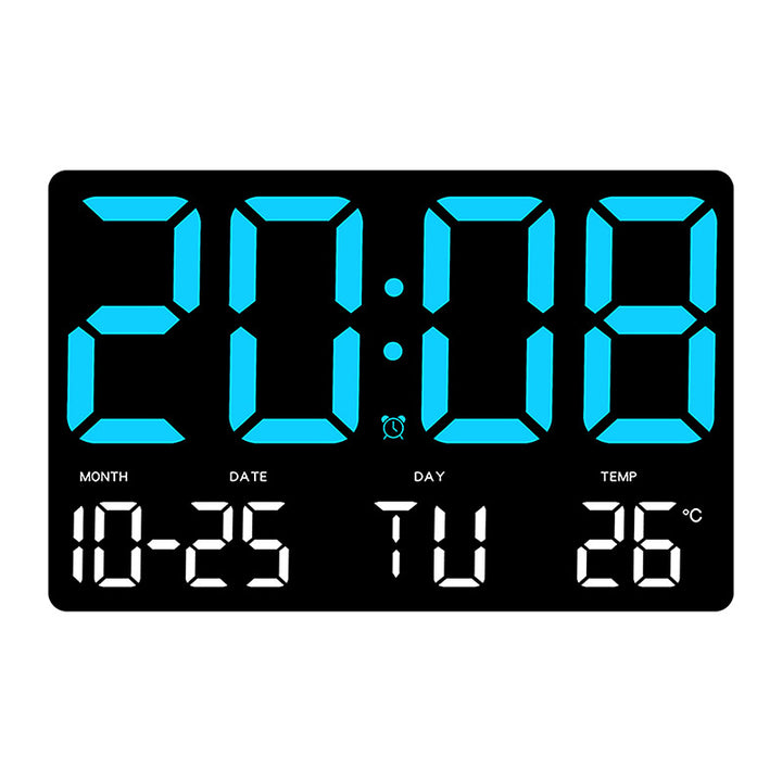 Digital multifunction watch with large display