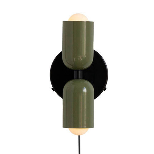 Modern Minimalist Double-Sided Wall Light Fixture