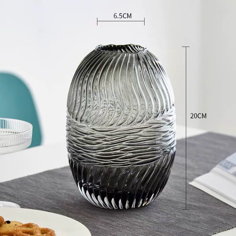 Decorative Glass Ornament for Living Room Decor