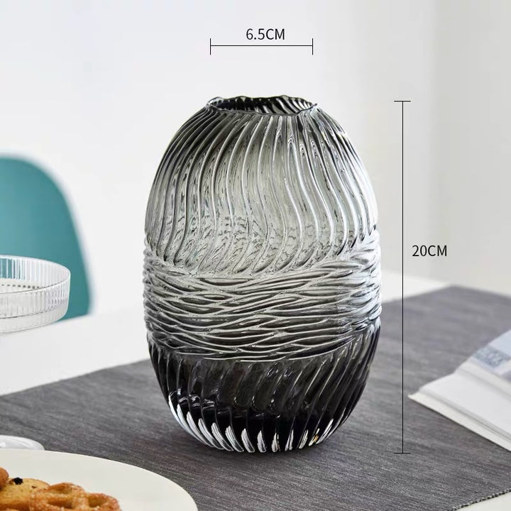 Decorative Glass Ornament for Living Room Decor