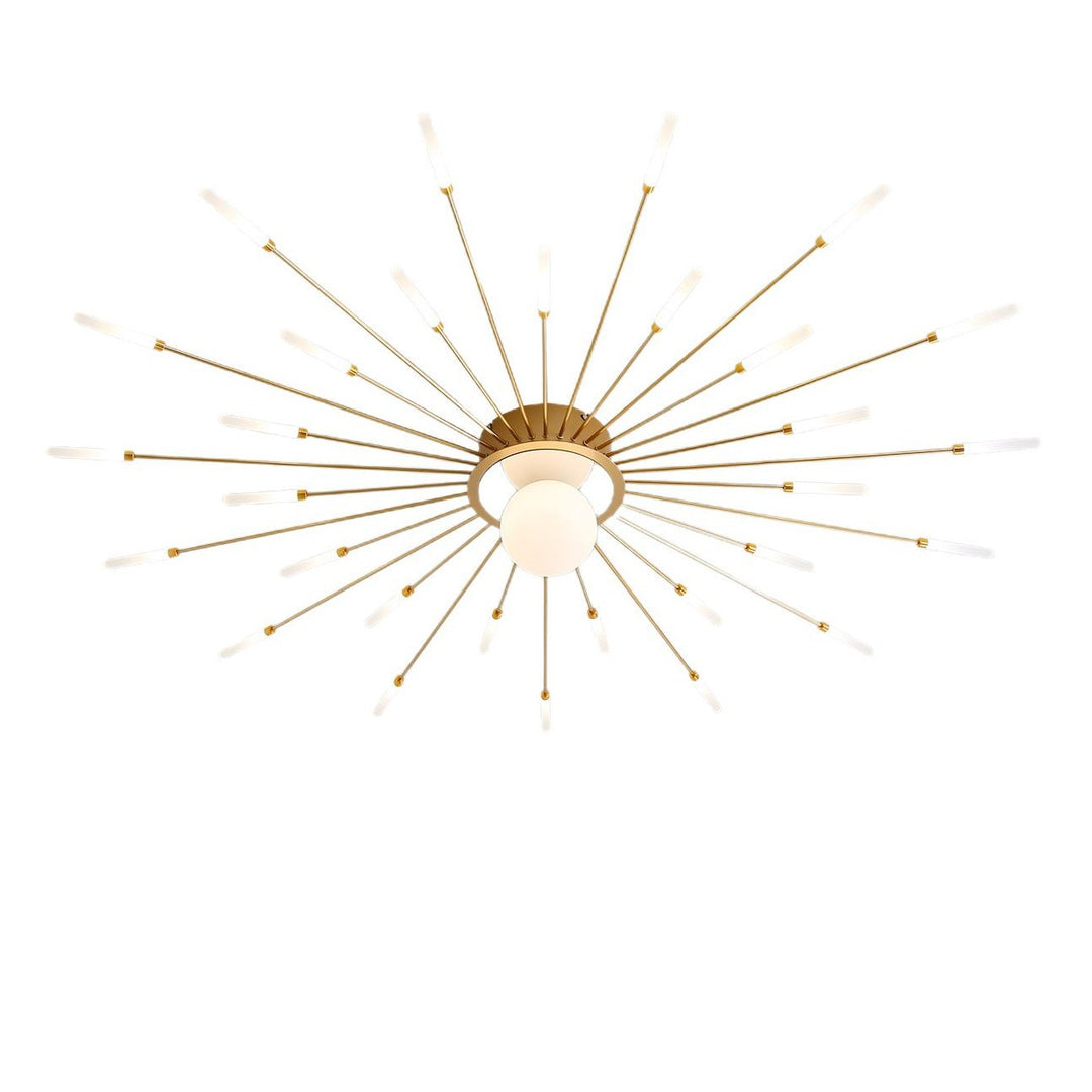 Modern Starburst Ceiling Light