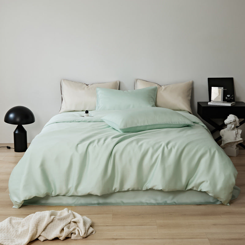 Decorative Luxurious Satin Duvet Cover Set Avarnia