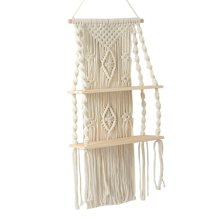 Decorative Macrame Shelf