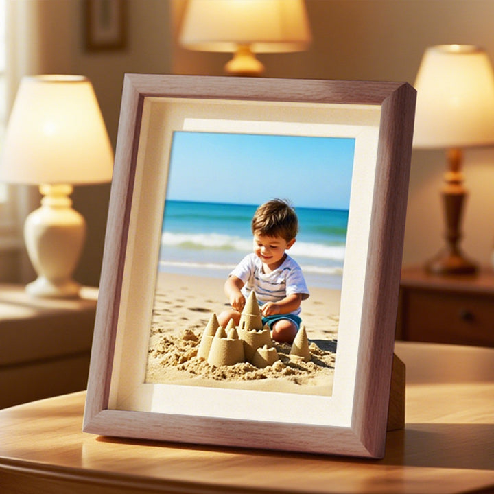 Natural Wooden Photo Frame