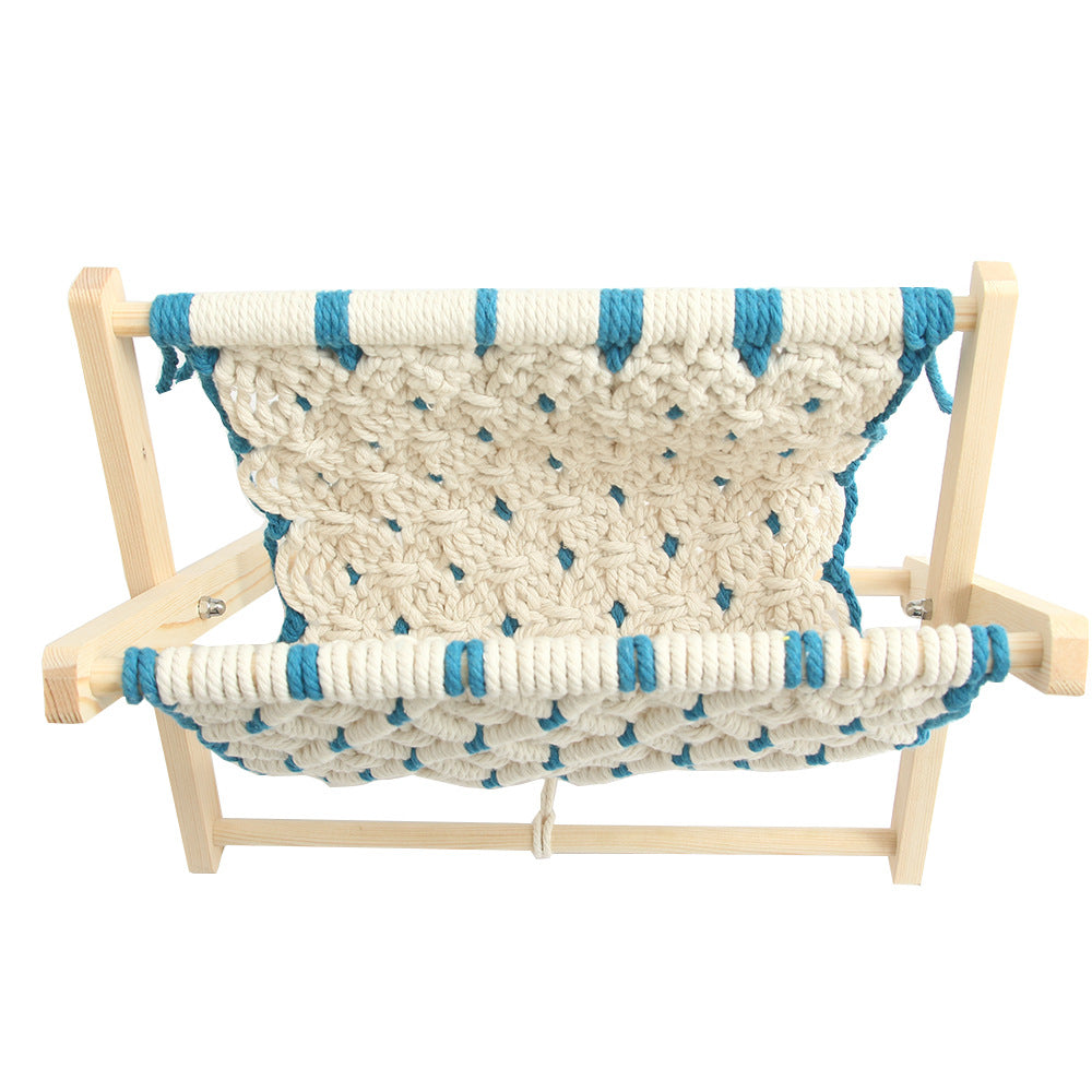 Woven Macrame Storage Organizer